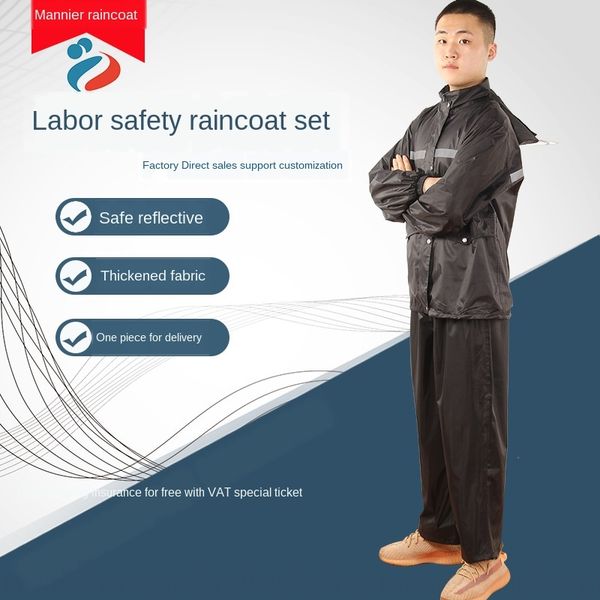 labor bicycle bicycle protection raincoat suit outdoor cycling double-layer reflective raincoat and rain pants split suit, Red;brown
labor bicycle bicycle protection raincoat suit outdoor cycling double-layer reflective raincoat and rain pants split suit, Red;brown