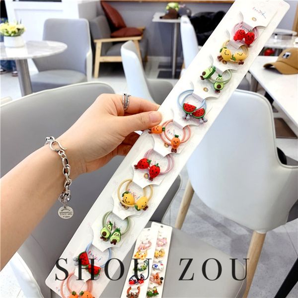 dijvt children's rubber head rope small animal 10 pairs pieces cartoon character hair band does not hurt hair rope group fruit combi, Slivery;white
dijvt children's rubber head rope small animal 10 pairs pieces cartoon character hair band does not hurt hair rope group fruit combi, Slivery;white