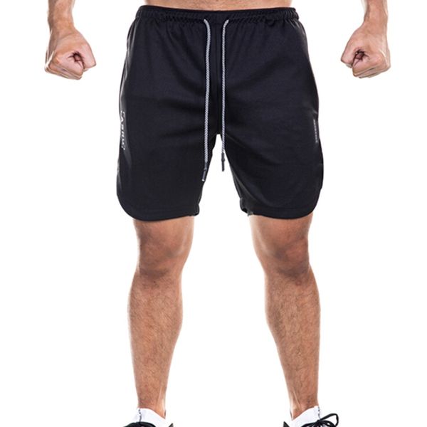 new men running shorts double layer phone pocket sports gym workout fitness training quick dry beach short, Black;blue
new men running shorts double layer phone pocket sports gym workout fitness training quick dry beach short, Black;blue