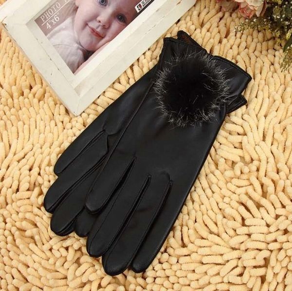 new women's imitation leather autumn and winter warm glovesgloves and gloveswinter warm fashion p gloves welcome, Black
new women's imitation leather autumn and winter warm glovesgloves and gloveswinter warm fashion p gloves welcome, Black