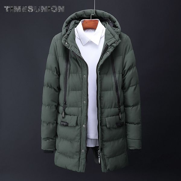 men's down & parkas thick padded parka men winter jacket cotton fashion hooded coat multi-pocket warm outerwear male casual clothing, Black
men's down & parkas thick padded parka men winter jacket cotton fashion hooded coat multi-pocket warm outerwear male casual clothing, Black