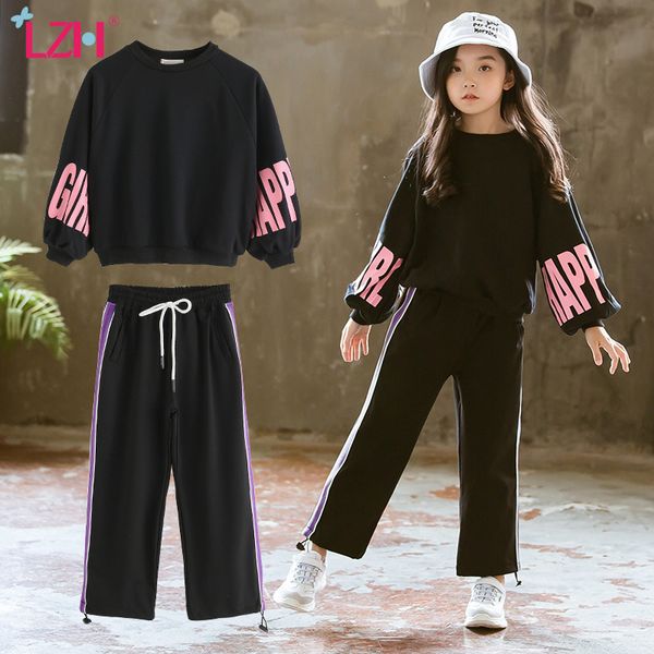lzh girls sets 2020 autumn leisure children sports clothes sleeve letters wide leg pants 2pcs suit middle large kids sportswear, White
lzh girls sets 2020 autumn leisure children sports clothes sleeve letters wide leg pants 2pcs suit middle large kids sportswear, White