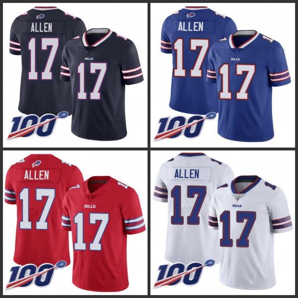 buffalo bills men #17 josh allen white men's women youth stitched nfl 100th season vapor limited jersey, Black;red
buffalo bills men #17 josh allen white men's women youth stitched nfl 100th season vapor limited jersey, Black;red