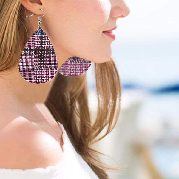 Mayforest 4 Colors Statement Leather Drop Earrings for Women Lattice Water Drop Big Pendant Dangle Earrings Wedding Party Jewelry, Silver
Mayforest 4 Colors Statement Leather Drop Earrings for Women Lattice Water Drop Big Pendant Dangle Earrings Wedding Party Jewelry, Silver