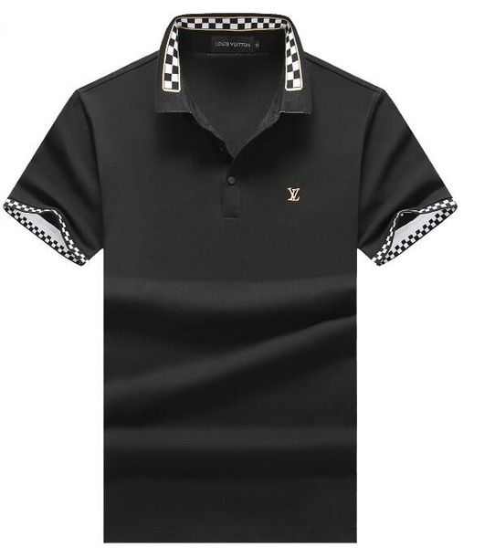 classic men's polo shirts are sellers in summer t-shirts for men are embroidered with luxury designer brand 1f lv, White
classic men's polo shirts are sellers in summer t-shirts for men are embroidered with luxury designer brand 1f lv, White