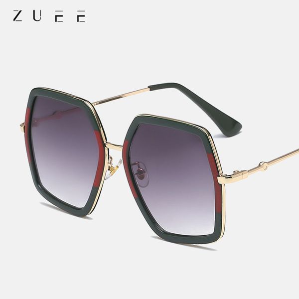 zuee new oversized square sunglasses women designer vintage sunglass fashion big frame sun glasses, White;black
zuee new oversized square sunglasses women designer vintage sunglass fashion big frame sun glasses, White;black