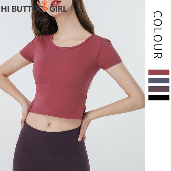 yoga shirts yoga clothing short-sleeved t-shirt female short sports jacket fitness clothes double-sided nylon, White;red
yoga shirts yoga clothing short-sleeved t-shirt female short sports jacket fitness clothes double-sided nylon, White;red
