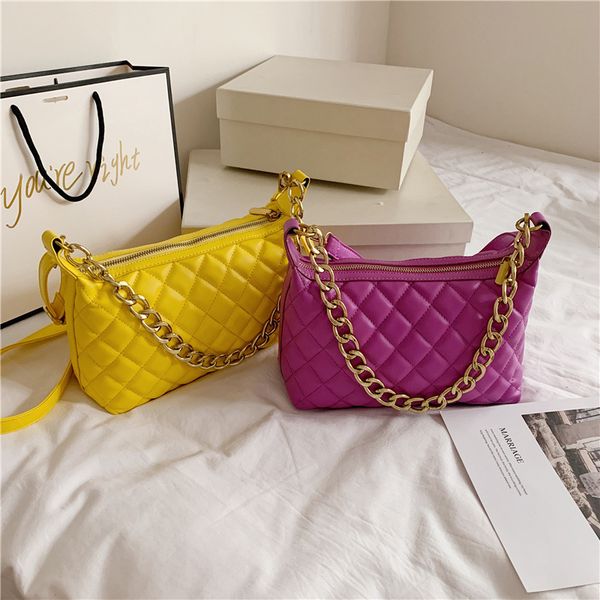 bags for women brand original design texture bag 2020 new fashion rhombic chain slung shoulder diagonal bag
bags for women brand original design texture bag 2020 new fashion rhombic chain slung shoulder diagonal bag