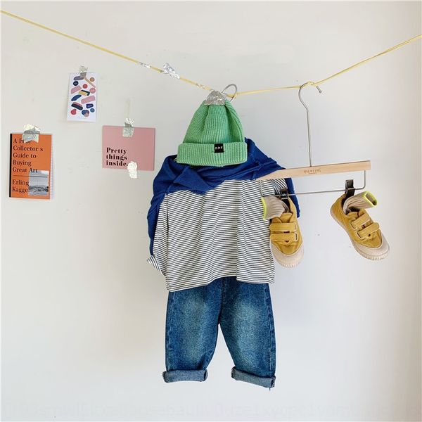2019 children's jeans set pants suit pants suit wear new infant knitted sweater cardigan t-shirt stretch jeans set, Blue
2019 children's jeans set pants suit pants suit wear new infant knitted sweater cardigan t-shirt stretch jeans set, Blue