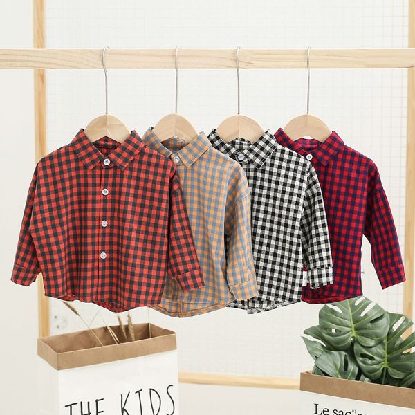 wear 2019 baby plaid new children's wear long children's clothing shirt shirt sleeve n133, White;black
wear 2019 baby plaid new children's wear long children's clothing shirt shirt sleeve n133, White;black