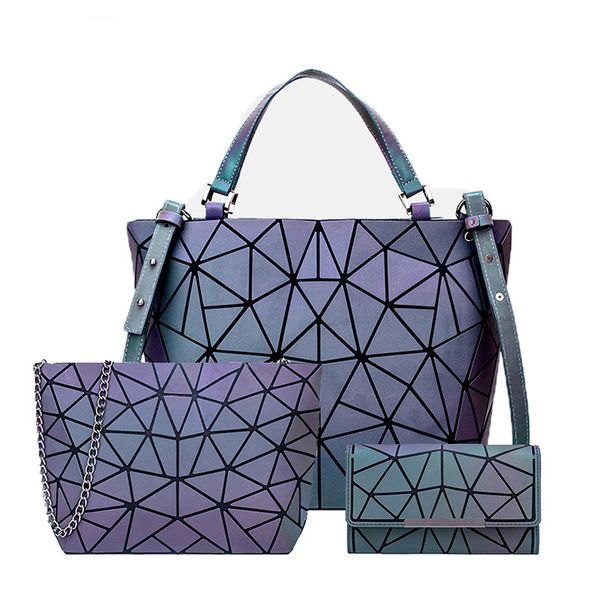 fashion women handbags bag set crossbody bags for women 2020 geometric luminous shoulder bag female purse and wallet tote
fashion women handbags bag set crossbody bags for women 2020 geometric luminous shoulder bag female purse and wallet tote