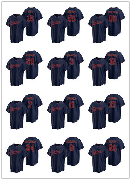 minnesota twins men women youth 23 nelson cruz 26 max kepler 2020 alternate baseball jersey, Black
minnesota twins men women youth 23 nelson cruz 26 max kepler 2020 alternate baseball jersey, Black
