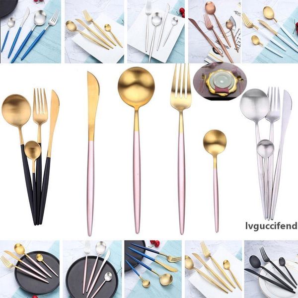 4pcs/set flatware set spoon fork knife tea spoon stainless steel table dinnerware sets luxury western cultery set hh7-1490
4pcs/set flatware set spoon fork knife tea spoon stainless steel table dinnerware sets luxury western cultery set hh7-1490