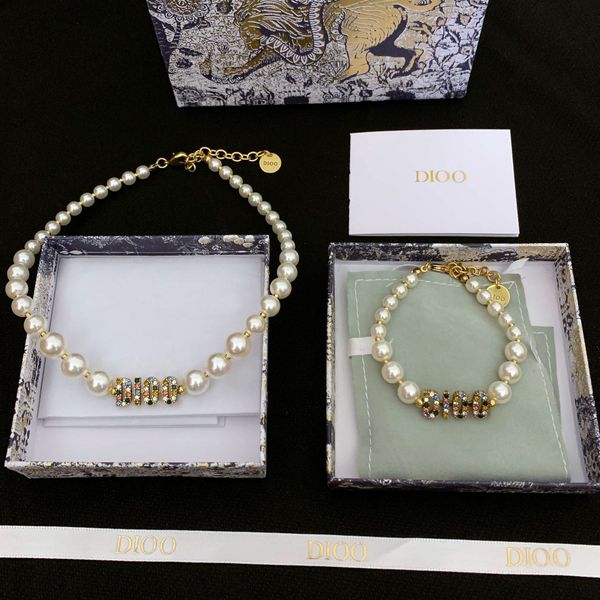 d family 2020 new color diamond pearl necklace female dijia online red high version pearl bracelet, Black
d family 2020 new color diamond pearl necklace female dijia online red high version pearl bracelet, Black