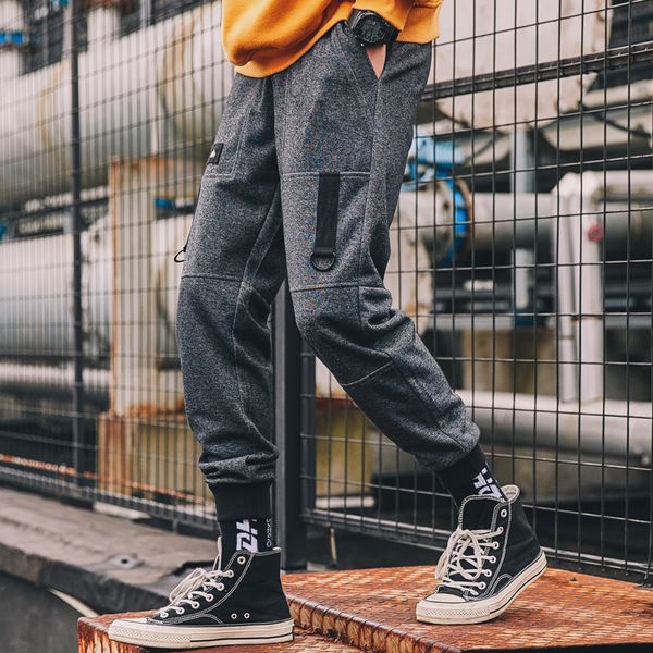 ewq / men's wear 2020 autumn men's casual pants loose ankle banded pants man elastic waist comfortable haren trousers 9y0082, Black
ewq / men's wear 2020 autumn men's casual pants loose ankle banded pants man elastic waist comfortable haren trousers 9y0082, Black