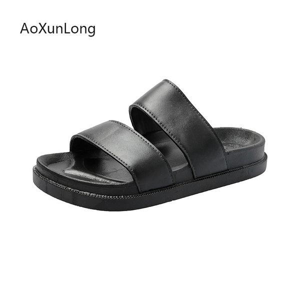 men shoes slippers summer couples home slippers non-slip flat soles men sandals outdoor beach shoes simple large size slides, Black
men shoes slippers summer couples home slippers non-slip flat soles men sandals outdoor beach shoes simple large size slides, Black