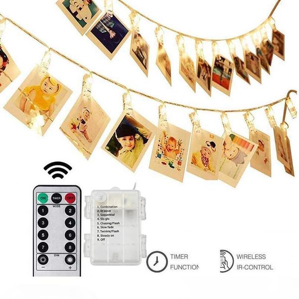 led p clip string light clip fairy lights 3m 6m lighting battery operated with 8 modes remote control for party home outdoor
led p clip string light clip fairy lights 3m 6m lighting battery operated with 8 modes remote control for party home outdoor