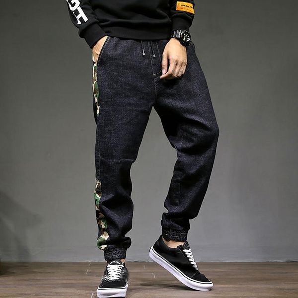 men jeans leisure spring autumn loose stretch harlan beamed jeans new fashion men's clothing drop shipping new fashion 2020 t200410, Black
men jeans leisure spring autumn loose stretch harlan beamed jeans new fashion men's clothing drop shipping new fashion 2020 t200410, Black
