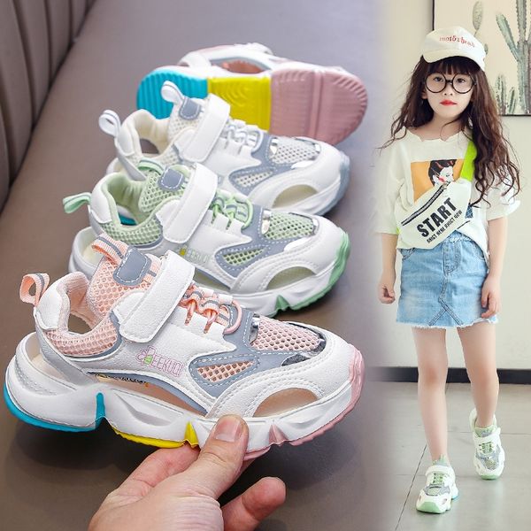 children's sports 2020 and new fashion girls' sandals mesh breathable eva soft bottom girls' sandals, Black;red
children's sports 2020 and new fashion girls' sandals mesh breathable eva soft bottom girls' sandals, Black;red