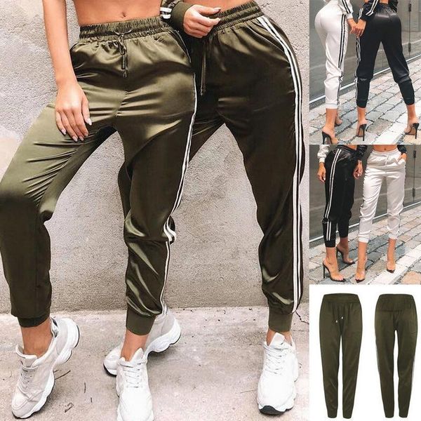 vertvie new women sport running pants striped loose yoga trousers exercise fitness jogging workout pants outdoor casual pocket t200326, Black
vertvie new women sport running pants striped loose yoga trousers exercise fitness jogging workout pants outdoor casual pocket t200326, Black