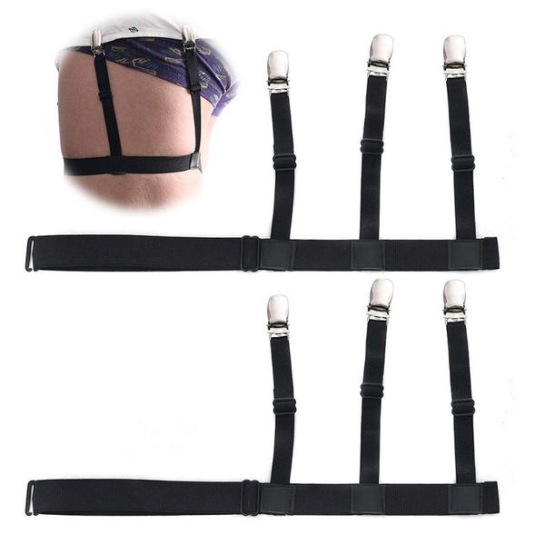 2pcs/pair mens shirt stays garters elastic nylon adjustable shirt holders crease-resistance belt stirrup style suspenders, Black;white
2pcs/pair mens shirt stays garters elastic nylon adjustable shirt holders crease-resistance belt stirrup style suspenders, Black;white