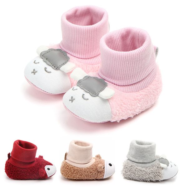 winter fleece sheep non-falling shoes soft bottom non-slip cute baby shoes baby 2014
winter fleece sheep non-falling shoes soft bottom non-slip cute baby shoes baby 2014