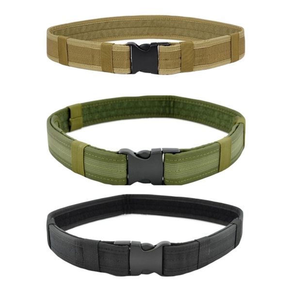 multifunction heavy duty adjustable tactical belt multipurpose outdoor hiking climbing load bearing utility waistband duty belt, Black;gray
multifunction heavy duty adjustable tactical belt multipurpose outdoor hiking climbing load bearing utility waistband duty belt, Black;gray