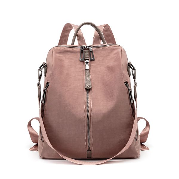 summer casual backpack women's bag outdoor fashion women's school bag double zipper lapanti theft leather backpack c1398
summer casual backpack women's bag outdoor fashion women's school bag double zipper lapanti theft leather backpack c1398