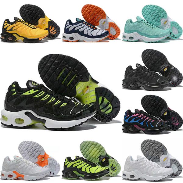 2019 new tn plus kids running shoes black white for boys girls tns designers sports sneakers youth casual trainers des chaussures size 28-35
2019 new tn plus kids running shoes black white for boys girls tns designers sports sneakers youth casual trainers des chaussures size 28-35