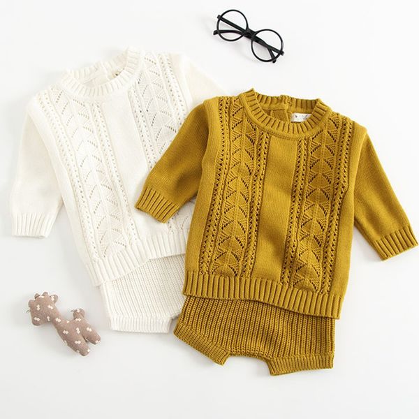 2020 new autumn winter children clothing toddler baby boys girls knitting sweater +shorts suit infant baby clothes outfits suit, White
2020 new autumn winter children clothing toddler baby boys girls knitting sweater +shorts suit infant baby clothes outfits suit, White