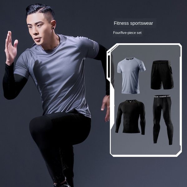suit men's running fitness suit gym morning running quick-drying tights sports sports pants basketball training pants, Black
suit men's running fitness suit gym morning running quick-drying tights sports sports pants basketball training pants, Black