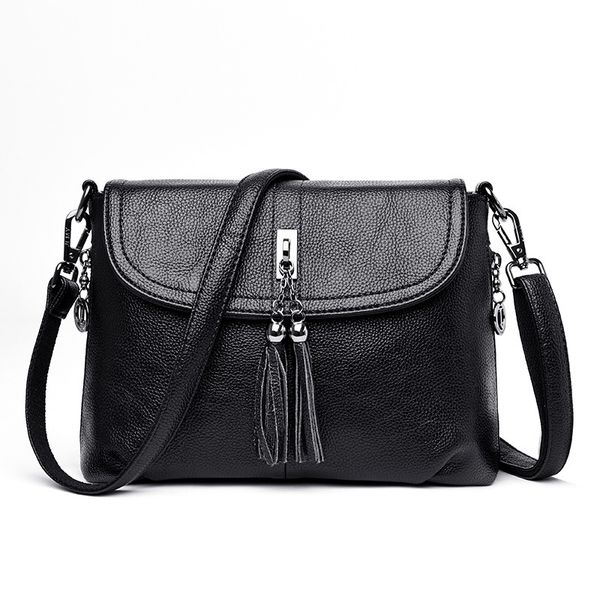 female pu leather handbag women shoulder bag designer vintage tassel messenger bags retro simple crossbody bag tote bolso mujer
female pu leather handbag women shoulder bag designer vintage tassel messenger bags retro simple crossbody bag tote bolso mujer