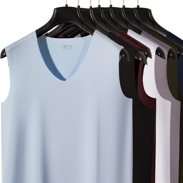 f2r8r new men' ice silk seamless white v-neck bottoming slim-fit wide-shoulder new men' ice silk seamless white v-neck bottoming, White;black
f2r8r new men' ice silk seamless white v-neck bottoming slim-fit wide-shoulder new men' ice silk seamless white v-neck bottoming, White;black