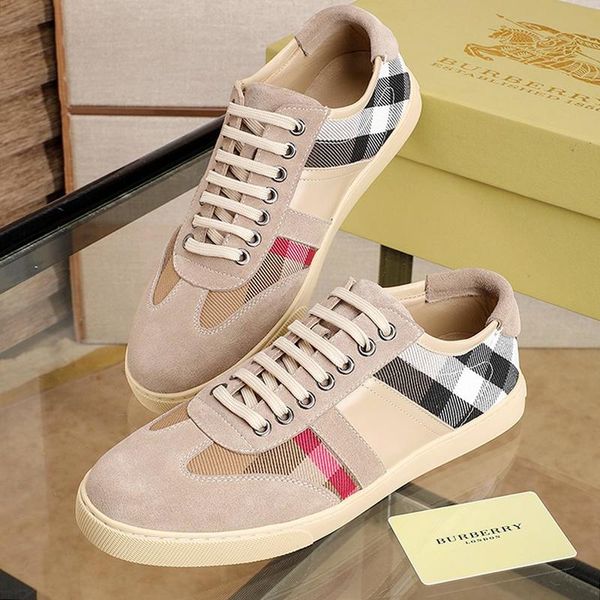 vintage check and leather sneakers fashion men shoes lightweight lace -up shoes plus size sports men shoes with origin box, Black
vintage check and leather sneakers fashion men shoes lightweight lace -up shoes plus size sports men shoes with origin box, Black