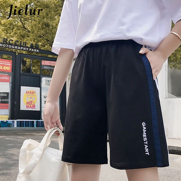 women's shorts m-2xl korean sport female summer harajuku casual loose high waist women pockets stripe wide leg short pants, White;black
women's shorts m-2xl korean sport female summer harajuku casual loose high waist women pockets stripe wide leg short pants, White;black