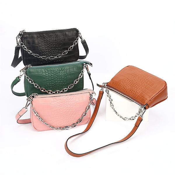 high-end designer factory direct crocodile leather handbag niche shoulder bag kendou celebrity inspired underarm bag genuine leather baguett
high-end designer factory direct crocodile leather handbag niche shoulder bag kendou celebrity inspired underarm bag genuine leather baguett