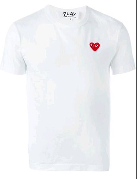 mens designer t shirts commes off with heart sport tee shirts des garcons white t-shirt pablo cdg play for summer vetements tees, White;black
mens designer t shirts commes off with heart sport tee shirts des garcons white t-shirt pablo cdg play for summer vetements tees, White;black