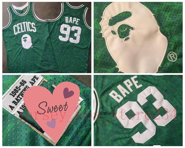 #13;boston celtics basketball jersey 93# ba pe mitchell ness dense au fabric green embroidery jerseys, Blue;black
#13;boston celtics basketball jersey 93# ba pe mitchell ness dense au fabric green embroidery jerseys, Blue;black