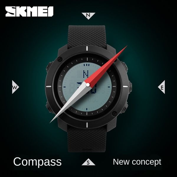 1wny5 shimei men's multi-function electronic outdoor sports electronic waterproof outdoor sports compass watch men's student perso, Blue
1wny5 shimei men's multi-function electronic outdoor sports electronic waterproof outdoor sports compass watch men's student perso, Blue