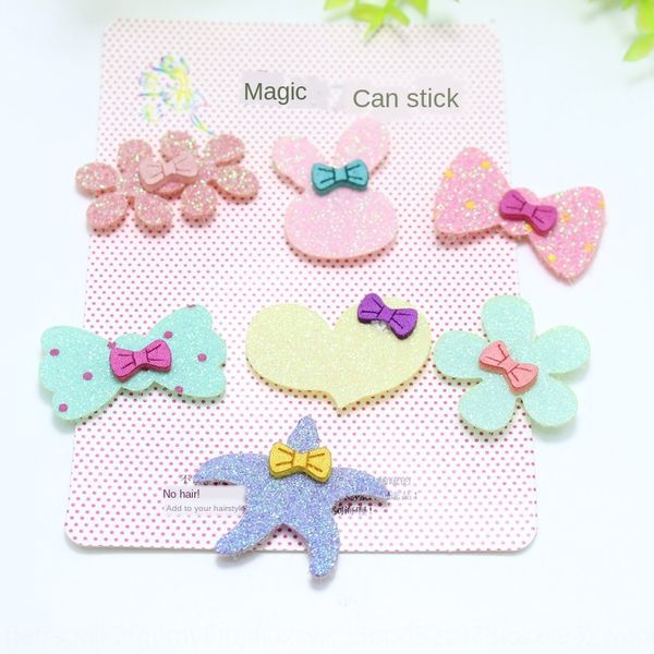 ijlkv korean liu hai six-pack children's hair accessories magic sticker headdress magic headdress cartoon hair sticker headwear two yua, Slivery;white
ijlkv korean liu hai six-pack children's hair accessories magic sticker headdress magic headdress cartoon hair sticker headwear two yua, Slivery;white