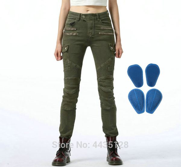 loong biker fashion female motorcycle riding jeans locomotive protection trousers knight slim leisure pants green
loong biker fashion female motorcycle riding jeans locomotive protection trousers knight slim leisure pants green