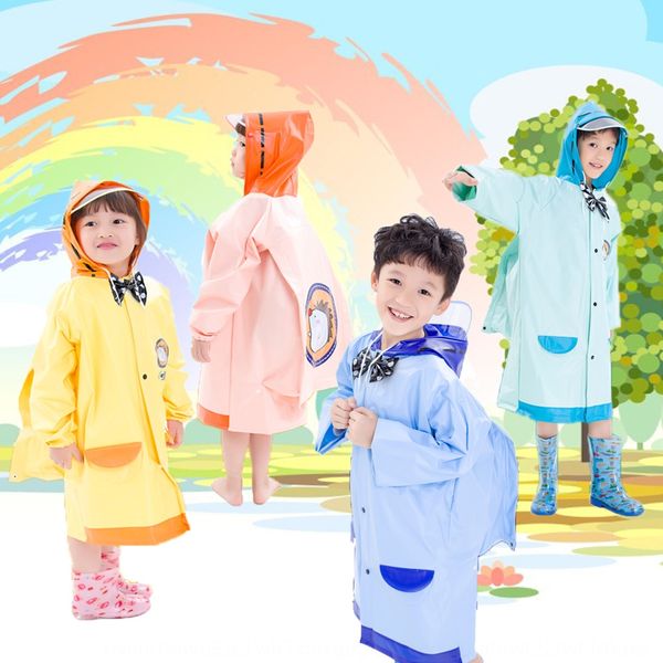 cute little hedgehog children's raincoat detachable big hat brim bag cloak seat cloak schoolbag seat raincoat, Black
cute little hedgehog children's raincoat detachable big hat brim bag cloak seat cloak schoolbag seat raincoat, Black