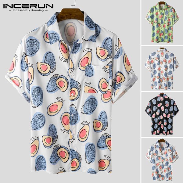 2020 мода печатные camisas мужчины лето гавайские рубашки с коротким рукавом сыпучие отворотом блуза вскользь дышащие рубашки hombre incerun, White;black
2020 мода печатные camisas мужчины лето гавайские рубашки с коротким рукавом сыпучие отворотом блуза вскользь дышащие рубашки hombre incerun, White;black