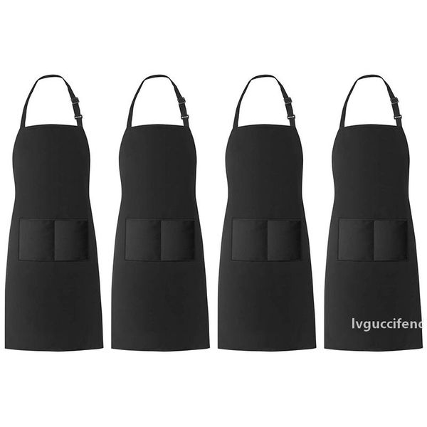 4 pack bib aprons with 2 pockets home kitchen restaurant chef cooking adjustable apron for women men (black
4 pack bib aprons with 2 pockets home kitchen restaurant chef cooking adjustable apron for women men (black