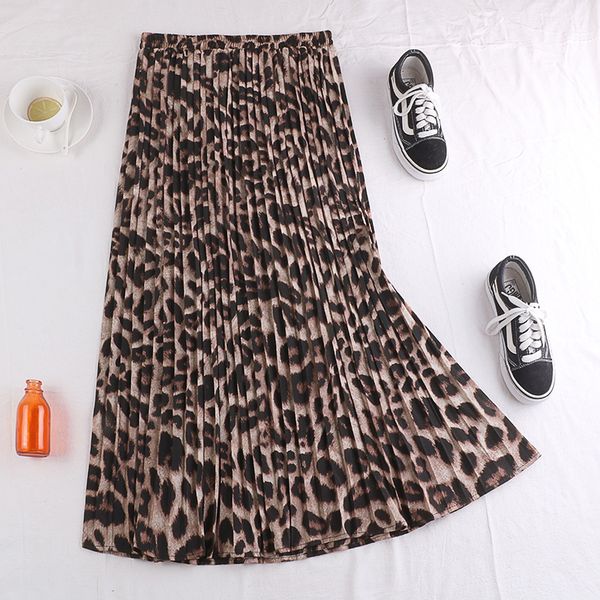 women snake leopard print skirt ruffles new high waist summer spring fashion casual ladies skirt, Black
women snake leopard print skirt ruffles new high waist summer spring fashion casual ladies skirt, Black