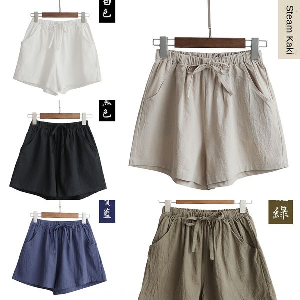 uff85 2020 summer women's new high waist cotton and linen casual shorts women's outer wear slimming three-point large size pants p, Black
uff85 2020 summer women's new high waist cotton and linen casual shorts women's outer wear slimming three-point large size pants p, Black