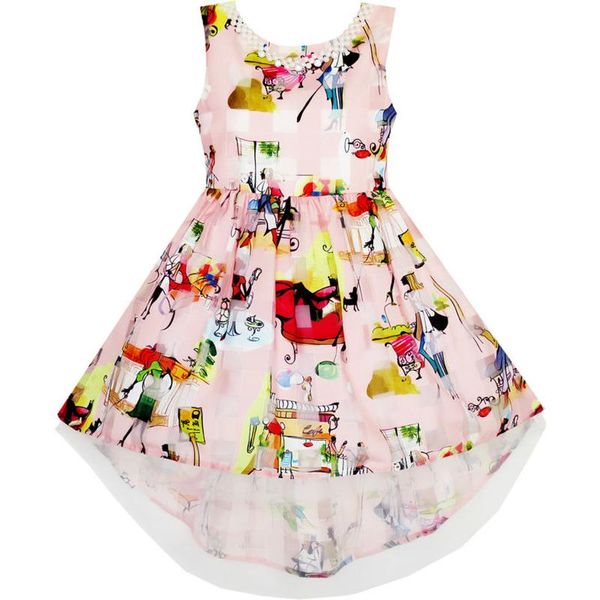 girls hi-lo dress checked tulle pearl necklace princess pageant 2020 summer wedding party dresses size 7-14 carnival vestidos, Red;yellow
girls hi-lo dress checked tulle pearl necklace princess pageant 2020 summer wedding party dresses size 7-14 carnival vestidos, Red;yellow