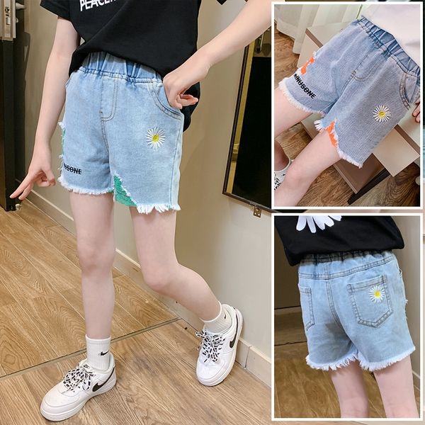 hfsdz girls' denim shorts western-style little girls wear large children's all-match shorts pants children's thin summer fash, Blue
hfsdz girls' denim shorts western-style little girls wear large children's all-match shorts pants children's thin summer fash, Blue