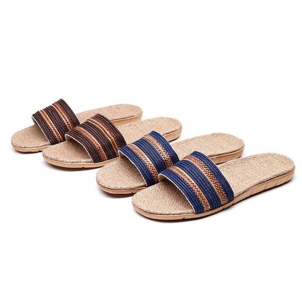 casual men's shoes fashion anti-slip linen klapki home indoor open toe flat shoes beach slippers zapatos de hombre slippers men, Black
casual men's shoes fashion anti-slip linen klapki home indoor open toe flat shoes beach slippers zapatos de hombre slippers men, Black