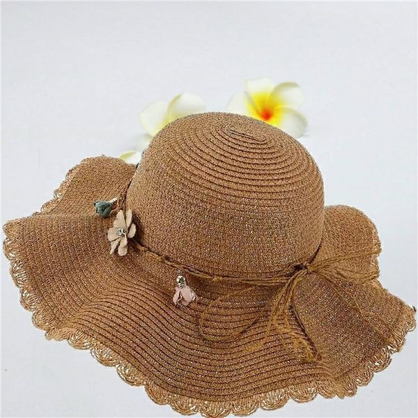 female summer beach sunscreen hat flower side travel big eaves leisure all-match sunscreen hat sun, Blue;gray
female summer beach sunscreen hat flower side travel big eaves leisure all-match sunscreen hat sun, Blue;gray